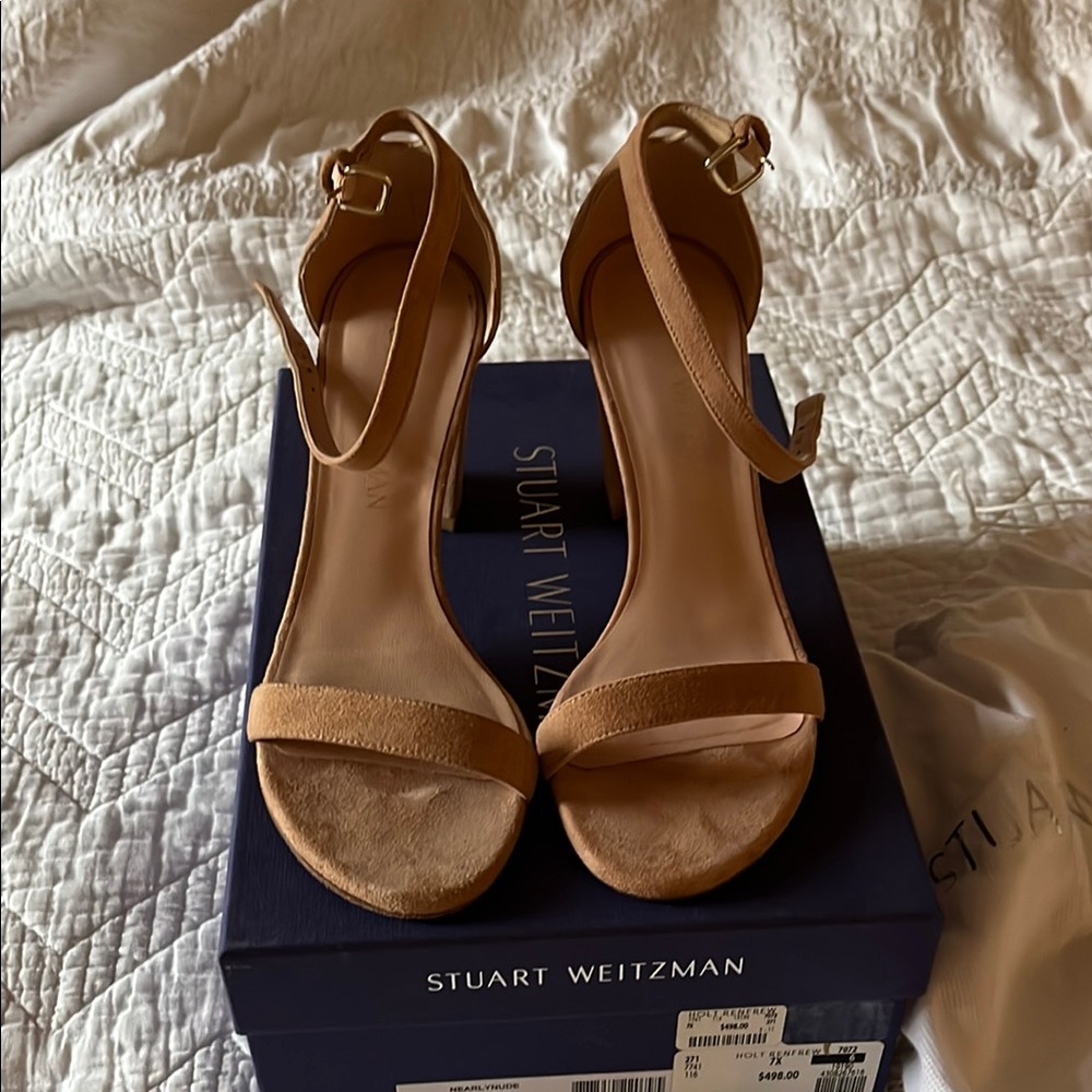 Stuart Weitzman Tan Women's Sandals